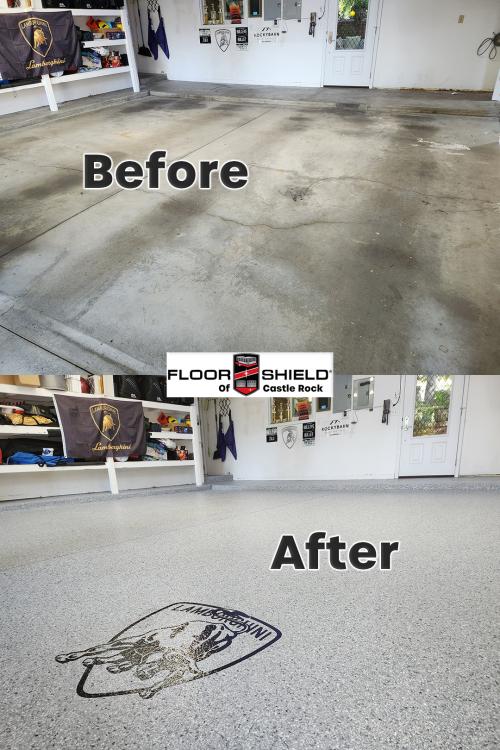 Before after garage